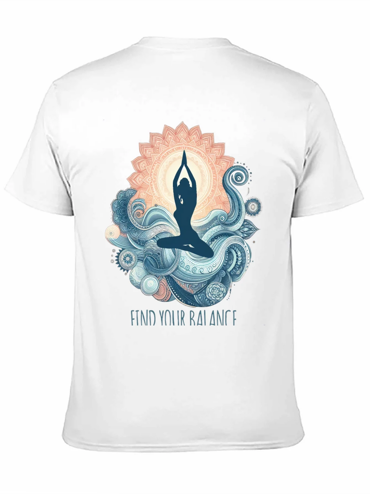 Balance Yoga Graphic T-Shirt product image 10