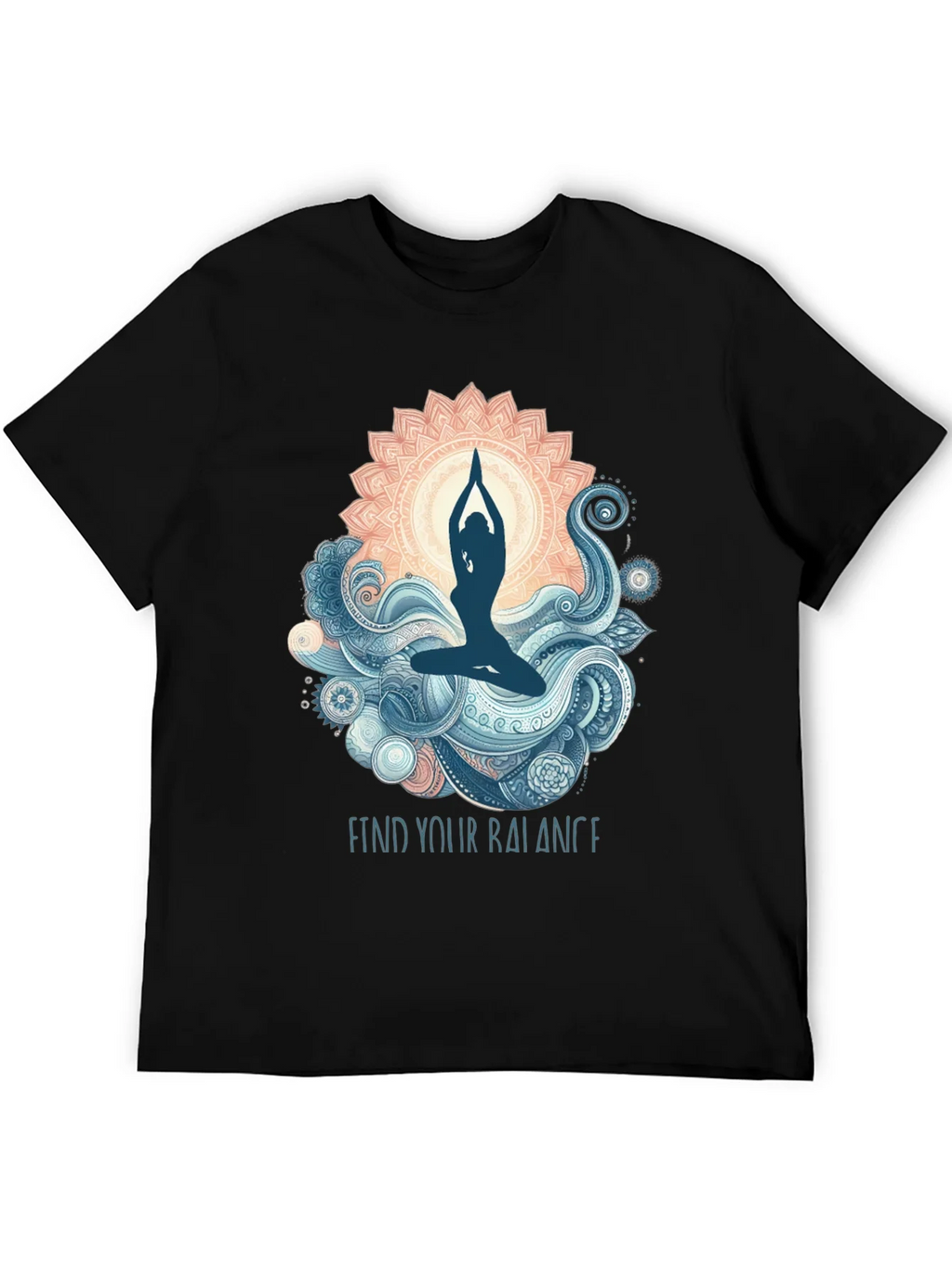 Balance Yoga Graphic T-Shirt product image 5