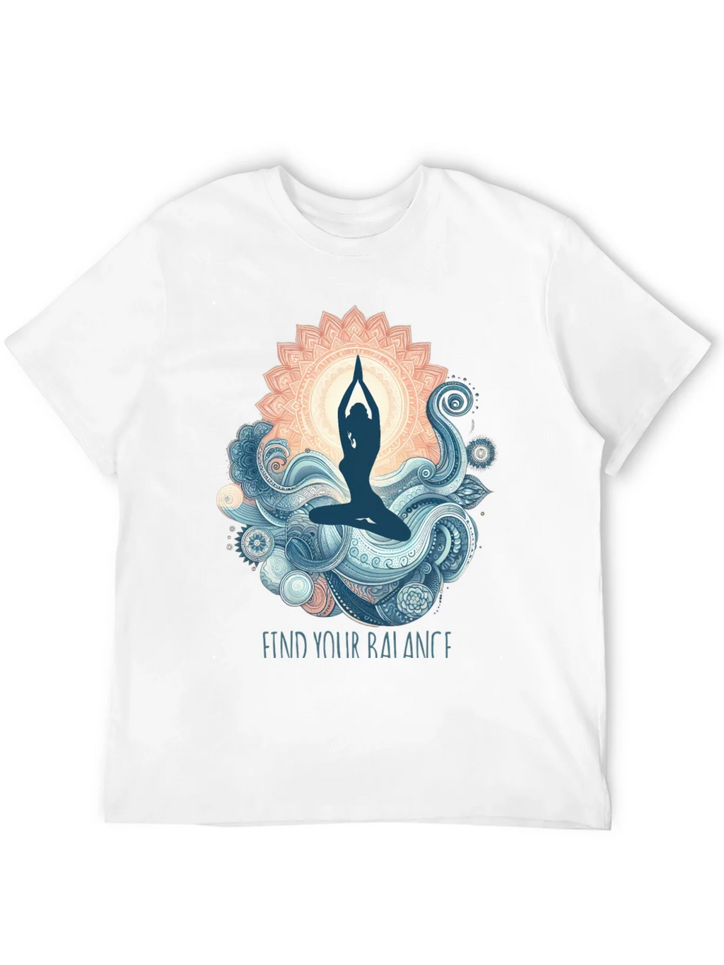 Balance Yoga Graphic T-Shirt product image 11