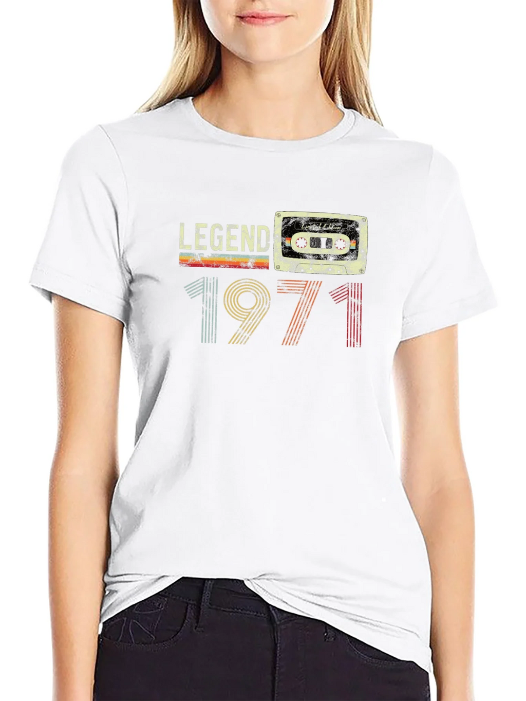 Legend 1971 Cassette Tape T-Shirt - Vintage Birthday Gift product image 8