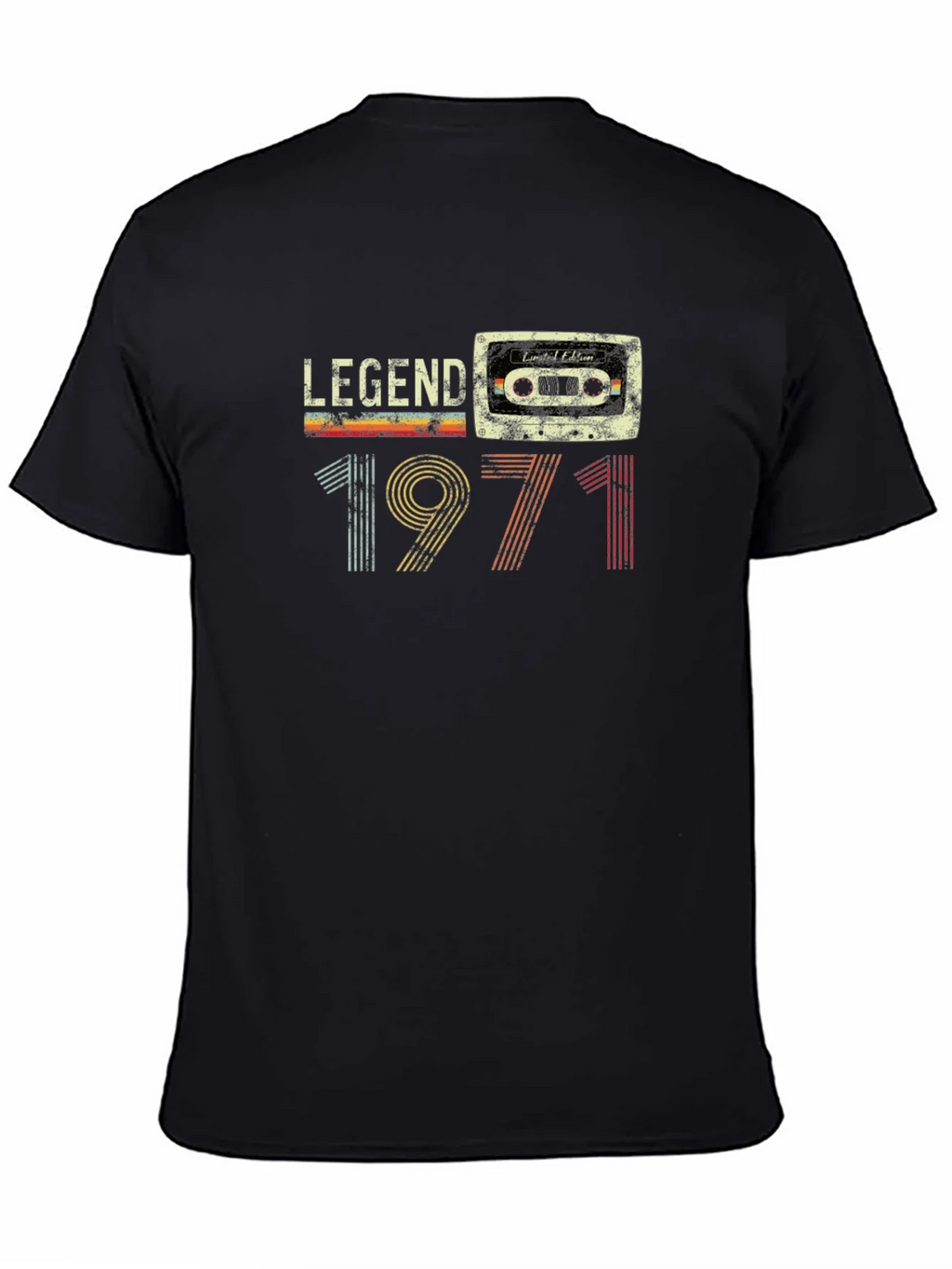 Legend 1971 Cassette Tape T-Shirt - Vintage Birthday Gift product image 4