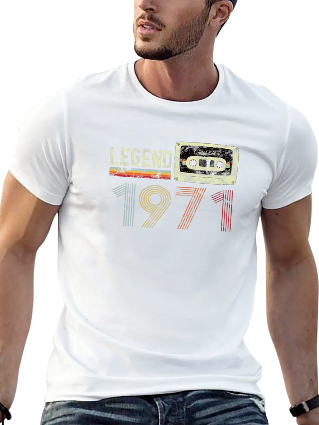 Legend 1971 Cassette Tape T-Shirt - Vintage Birthday Gift product image 12