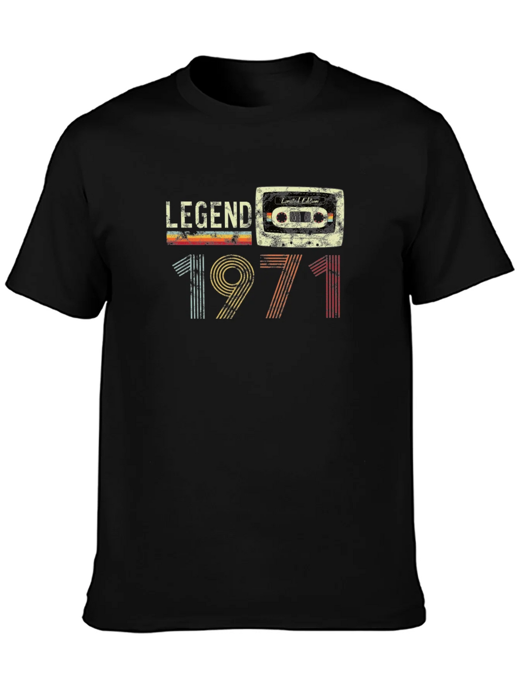 Legend 1971 Cassette Tape T-Shirt - Vintage Birthday Gift product image 3