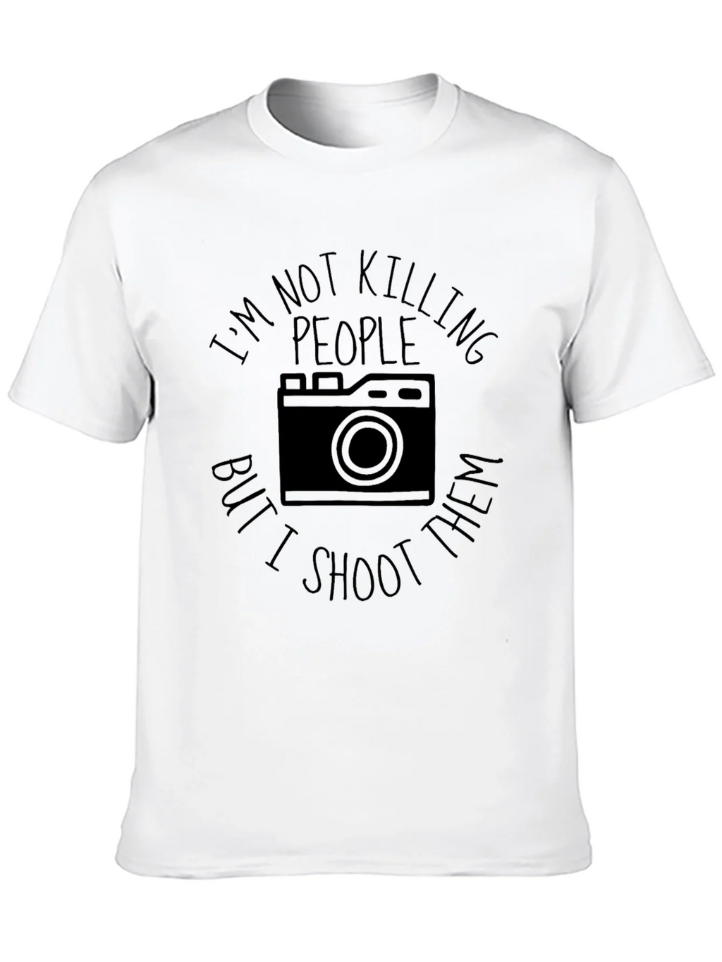 Funny Photographer T-Shirt - I Shoot People product image 7