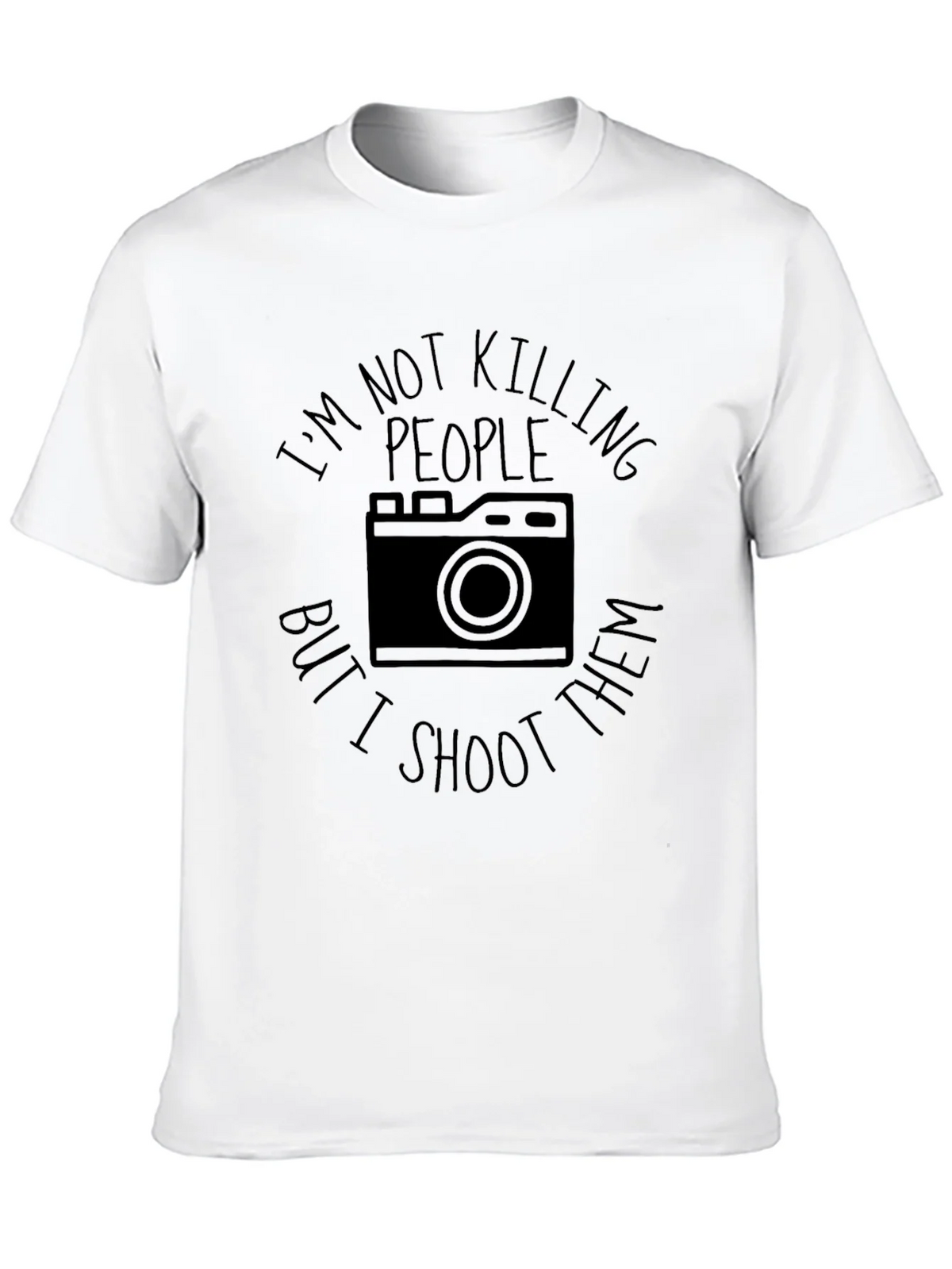 Funny Photographer T-Shirt - I Shoot People product image 7