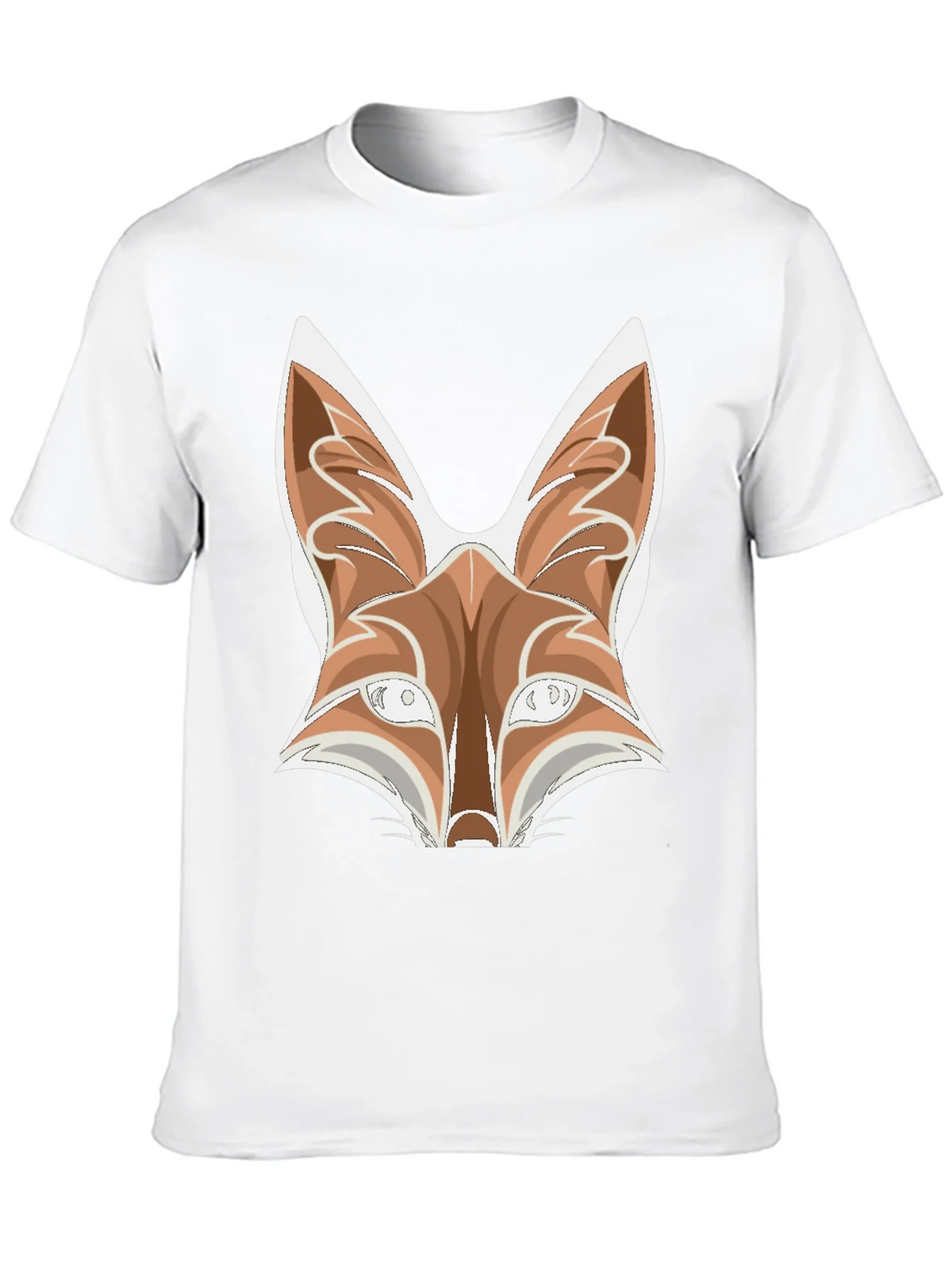 Fox Graphic Tee - Black Cotton Blend T-Shirt product image 9