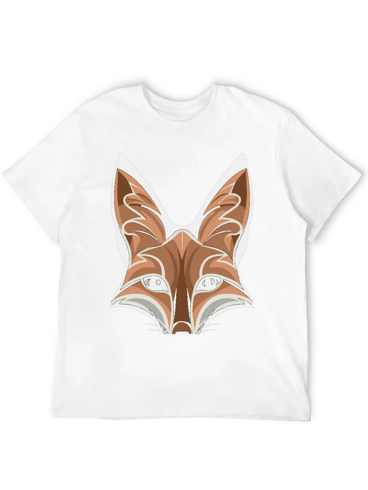 Fox Graphic Tee - Black Cotton Blend T-Shirt product image 11