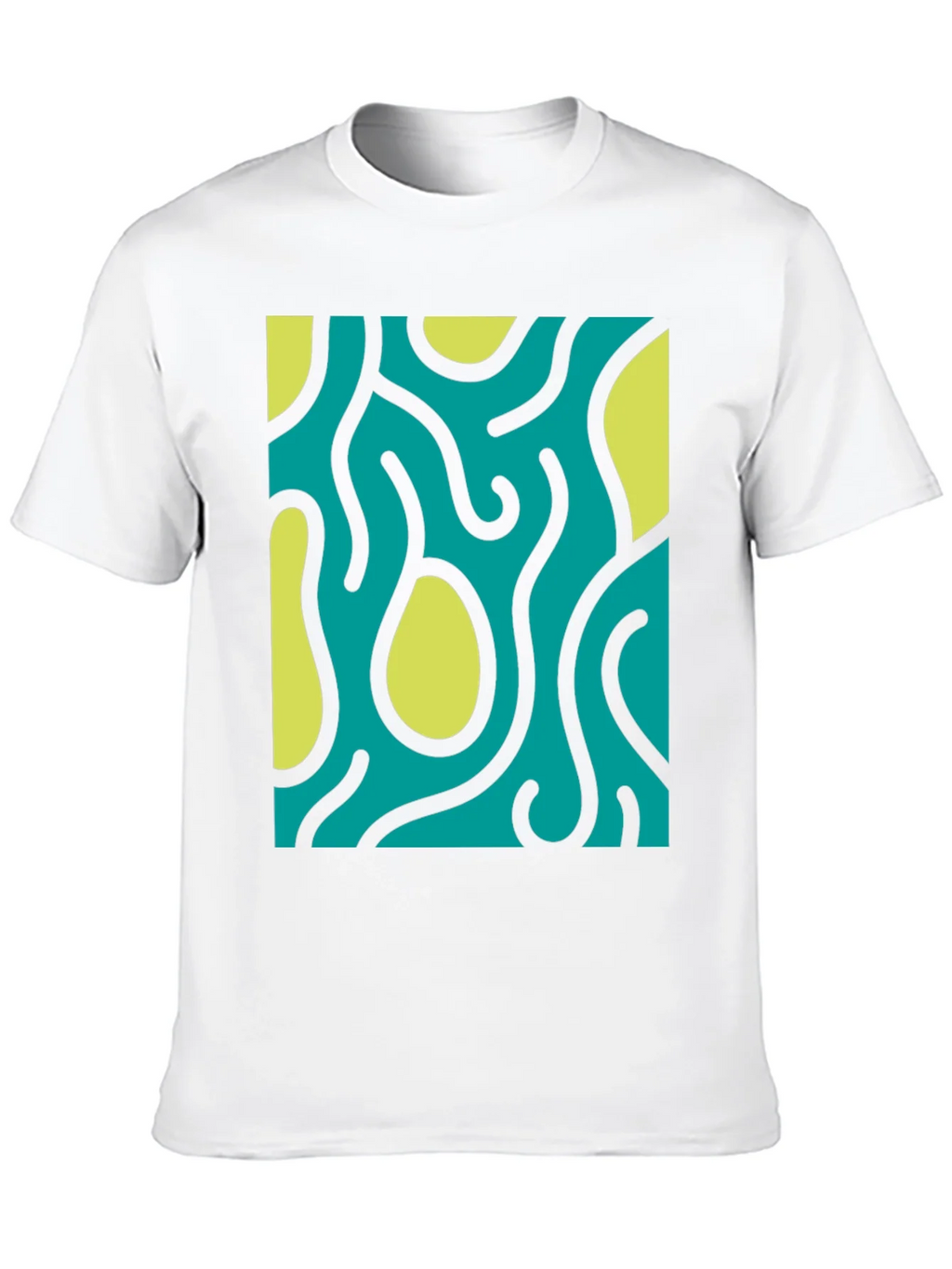 Abstract Pattern Graphic T-Shirt - Stylish Casual Wear product image 6