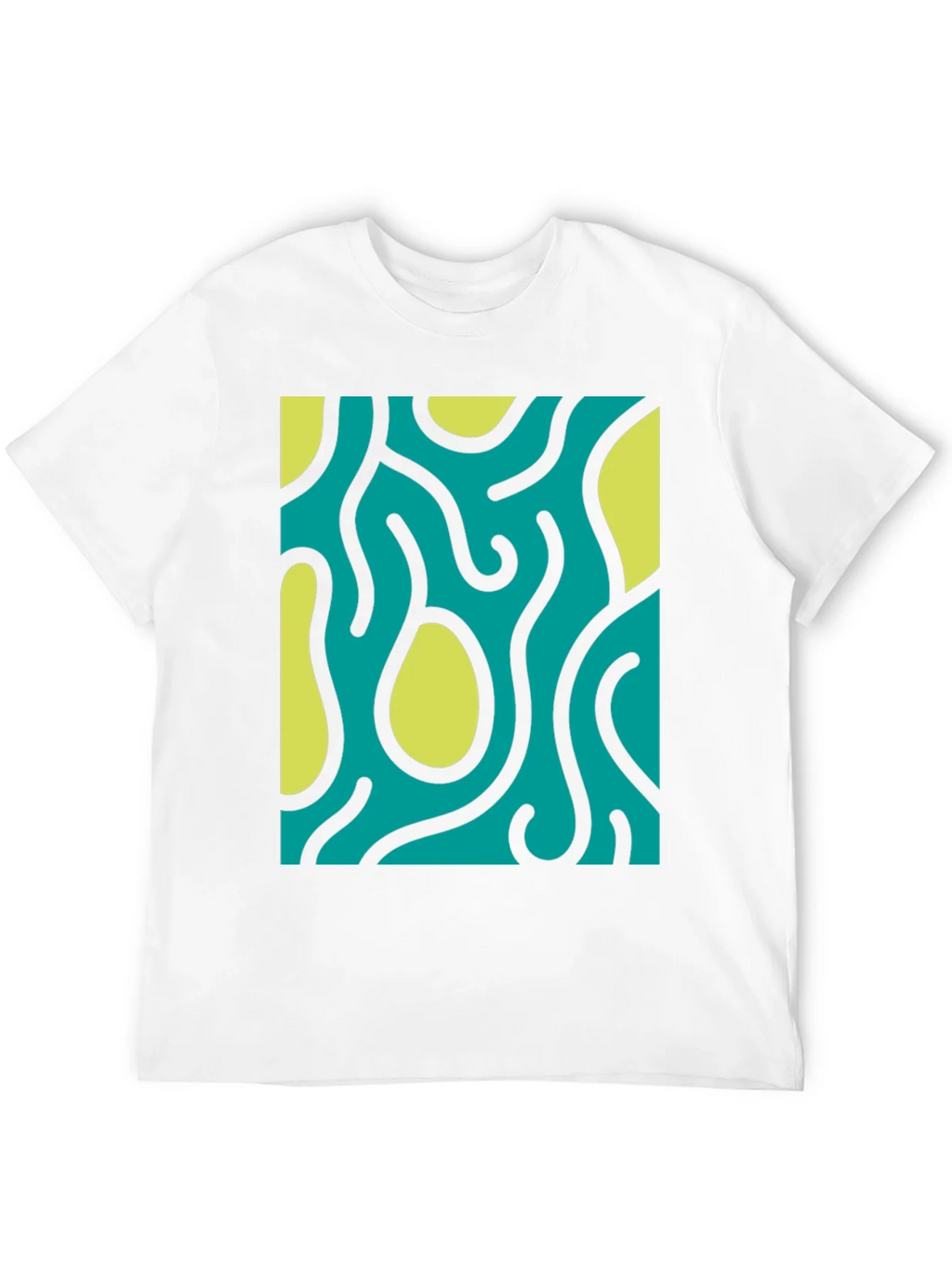 Abstract Pattern Graphic T-Shirt - Stylish Casual Wear product image 7