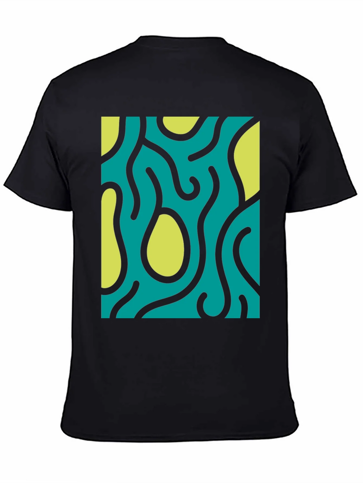 Abstract Pattern Graphic T-Shirt - Stylish Casual Wear product image 3