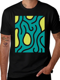 Abstract Pattern Graphic T-Shirt - Stylish Casual Wear product image 1
