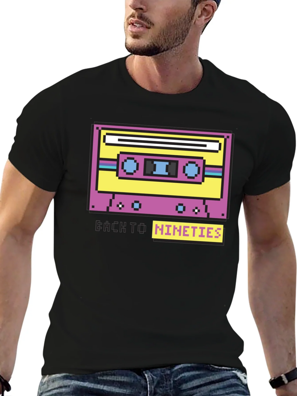 Back to the 90s Cassette Tape T-Shirt product image 6