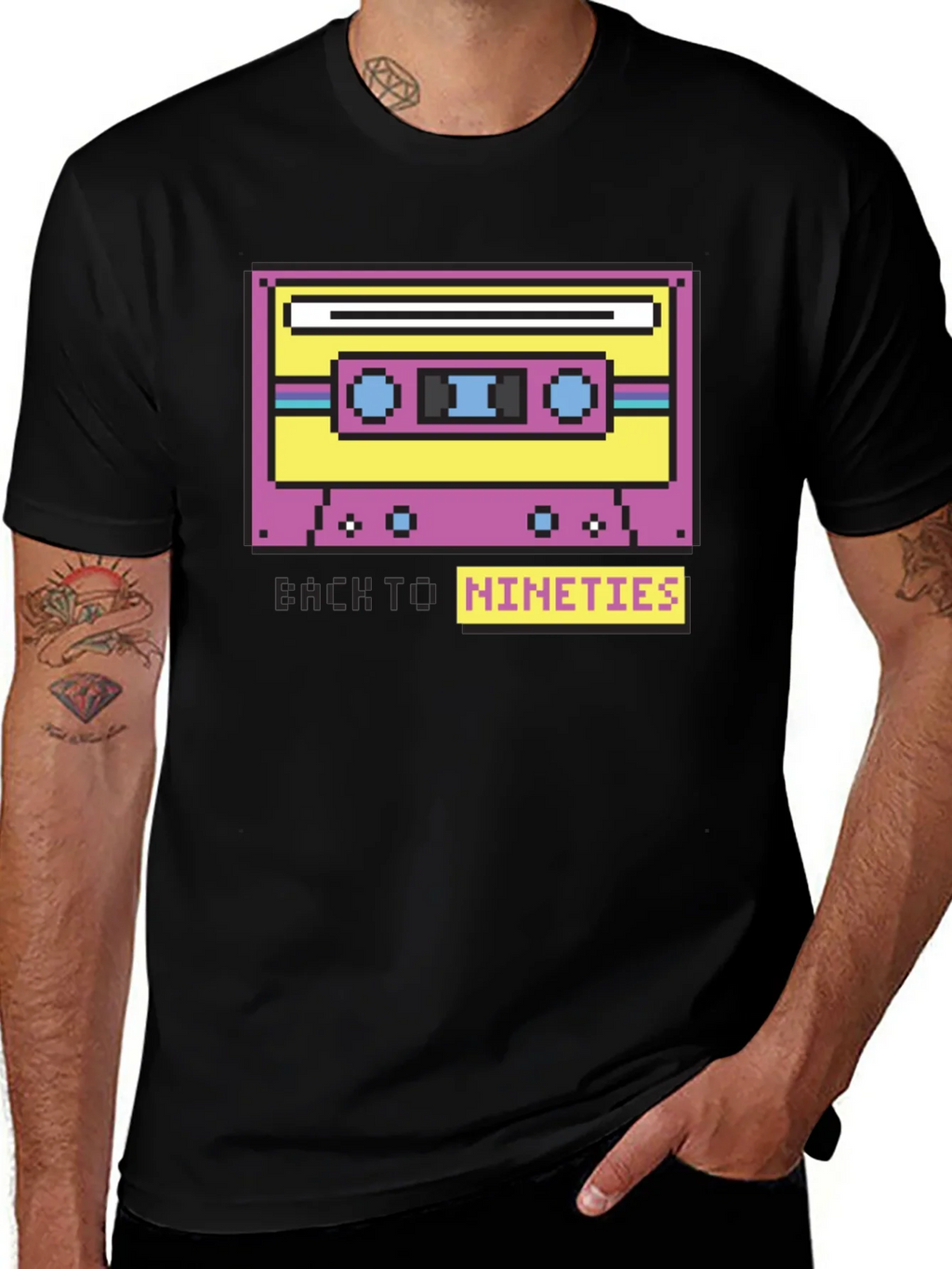 Back to the 90s Cassette Tape T-Shirt product image 1