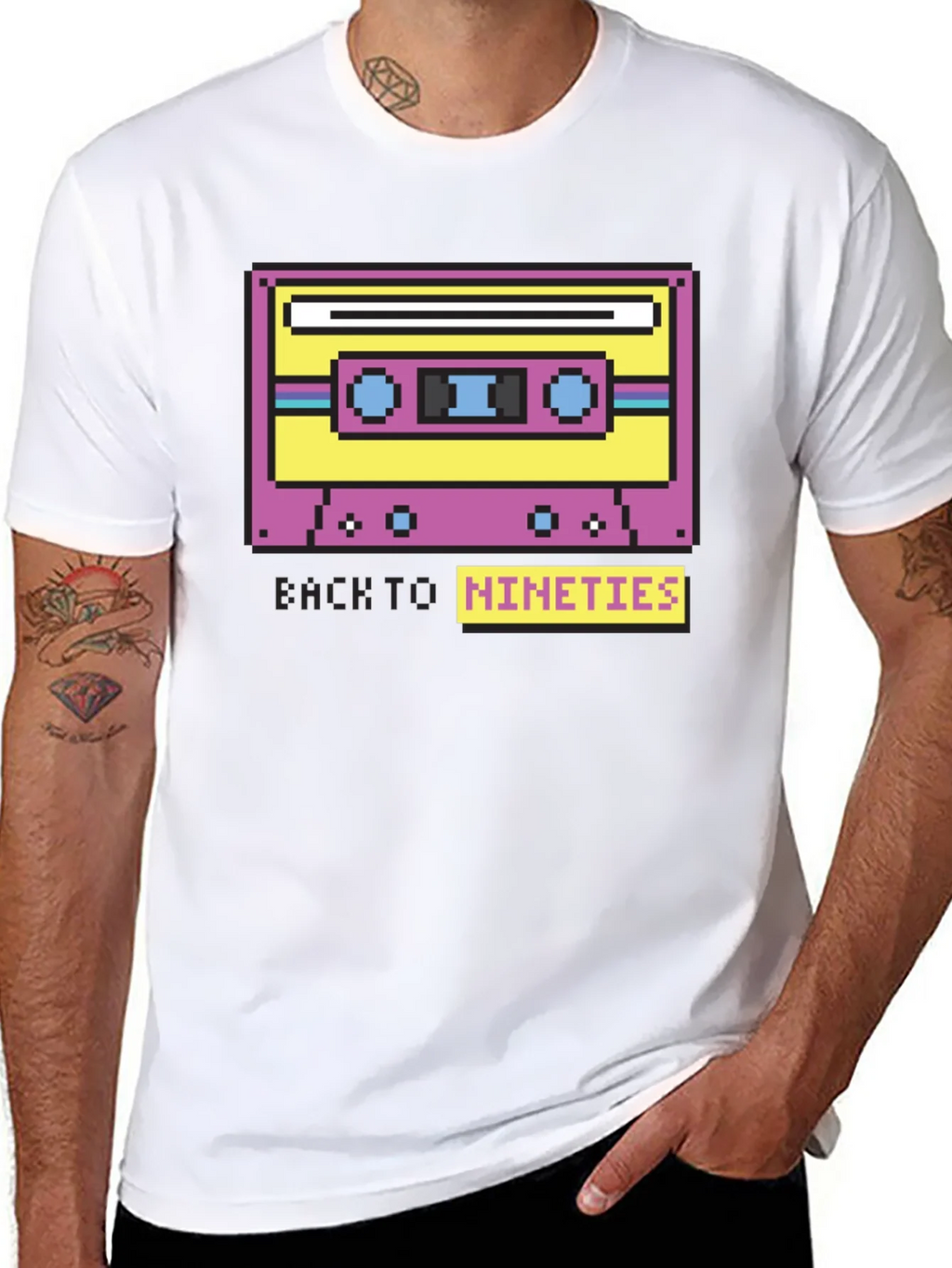 Back to the 90s Cassette Tape T-Shirt product image 7