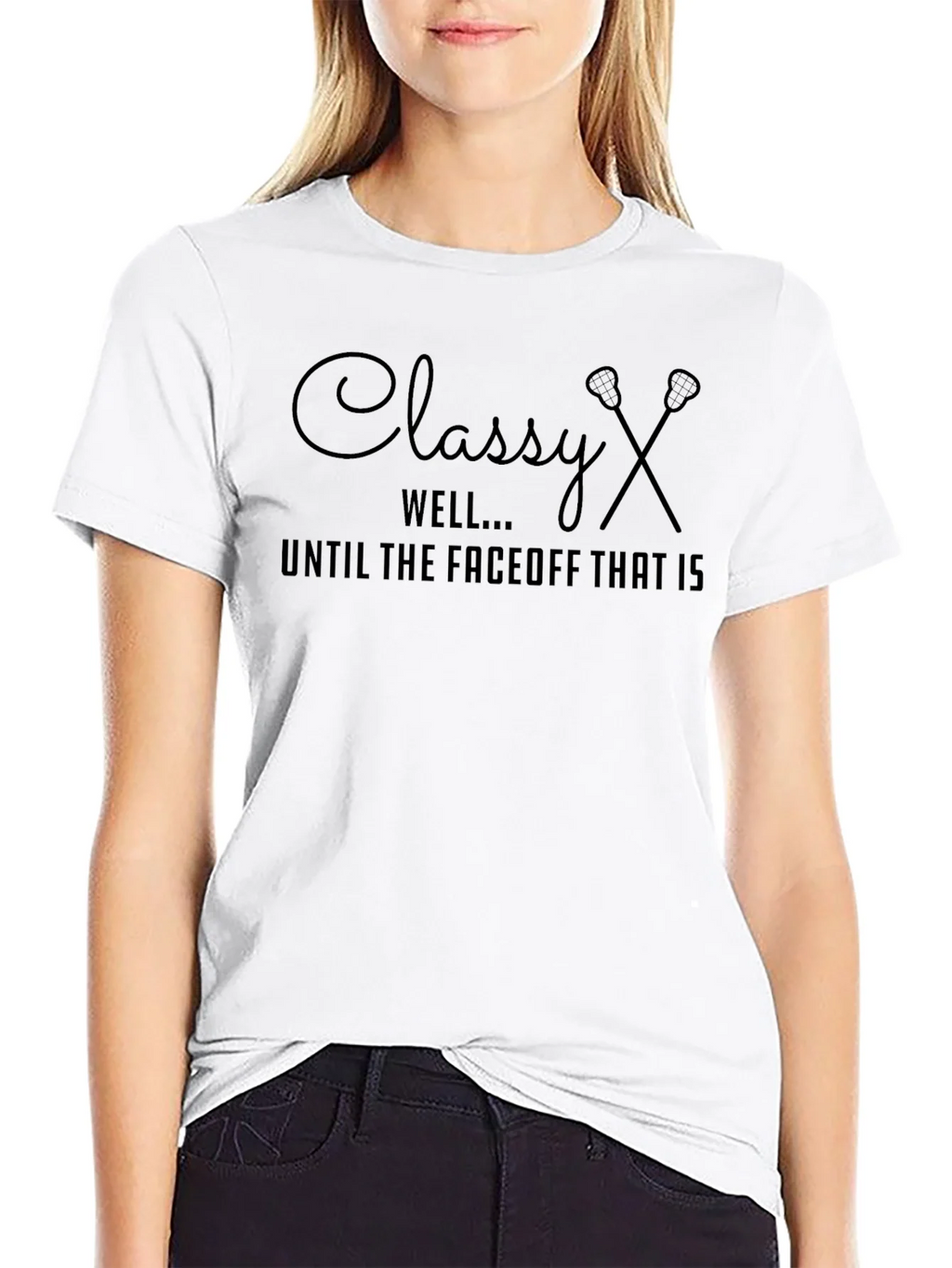 Classy Lacrosse T-Shirt product image 8