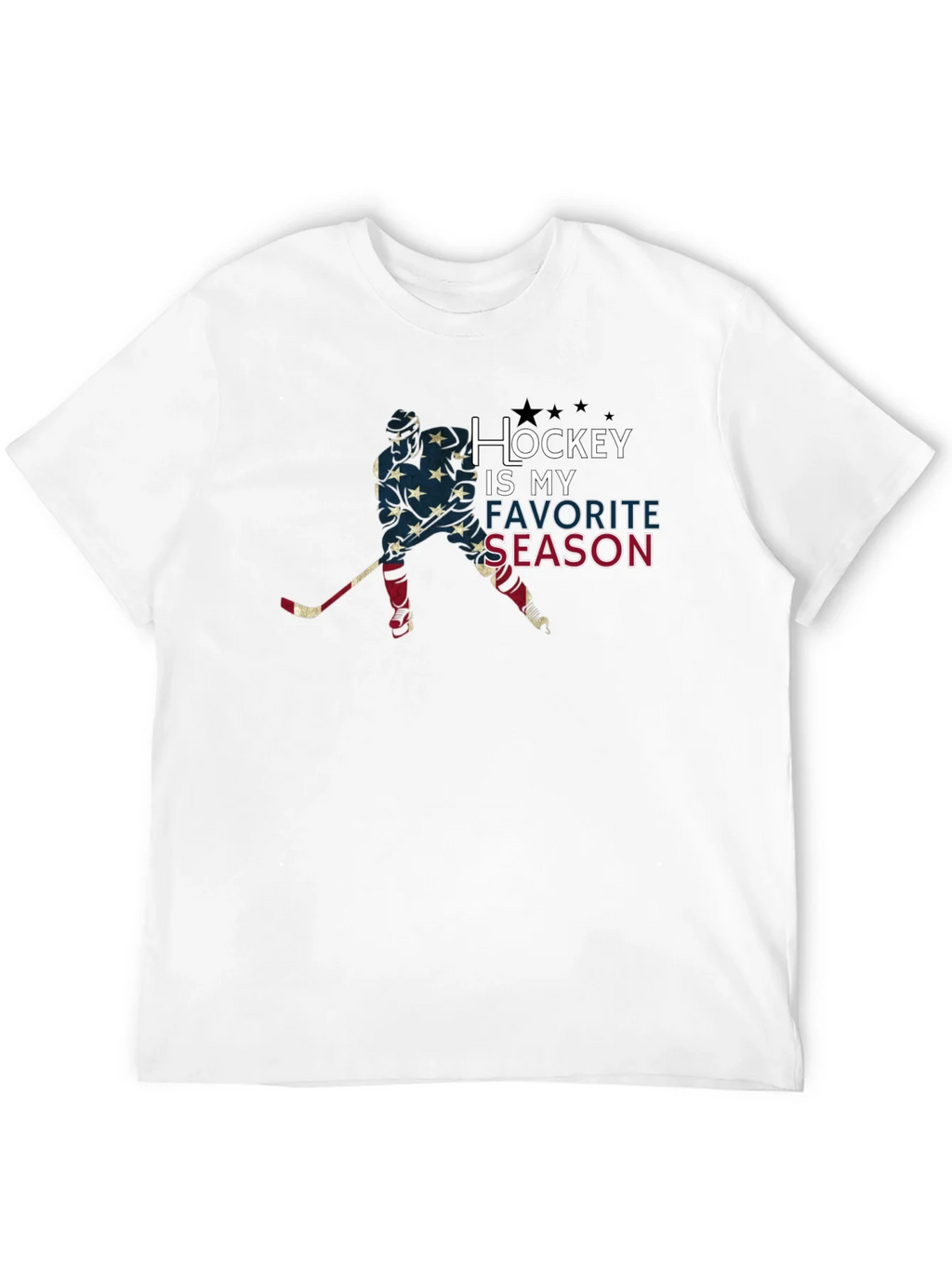 Hockey Is My Favorite Season T-Shirt - Patriotic Tee product image 11