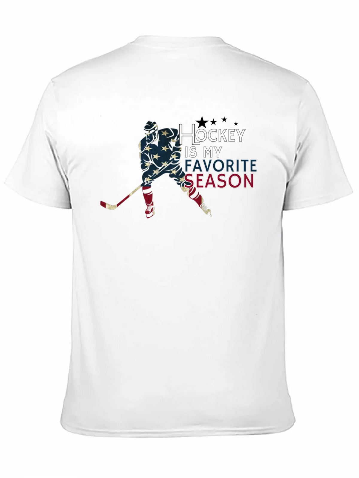 Hockey Is My Favorite Season T-Shirt - Patriotic Tee product image 10