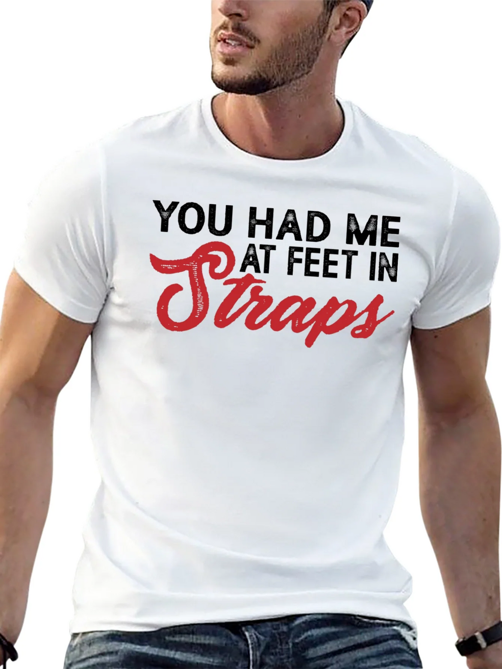 You Had Me At Feet In Straps T-Shirt product image 12