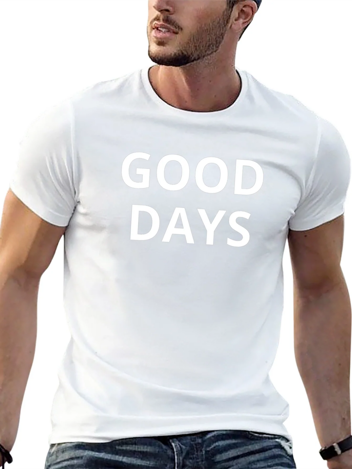 Good Days Graphic Tee - Trendy Comfort product image 12