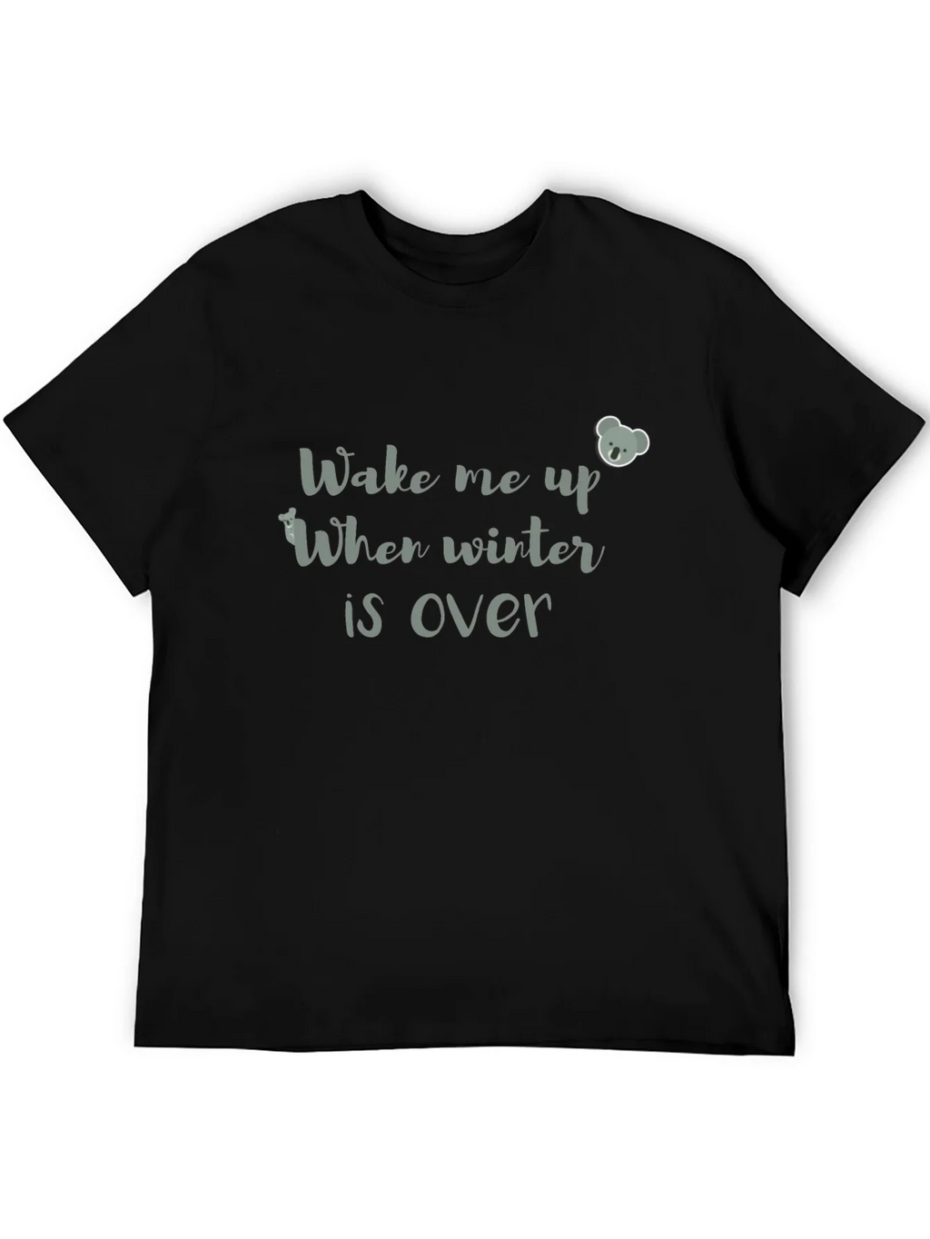 Wake Me Up When Winter Is Over Graphic Tee product image 3