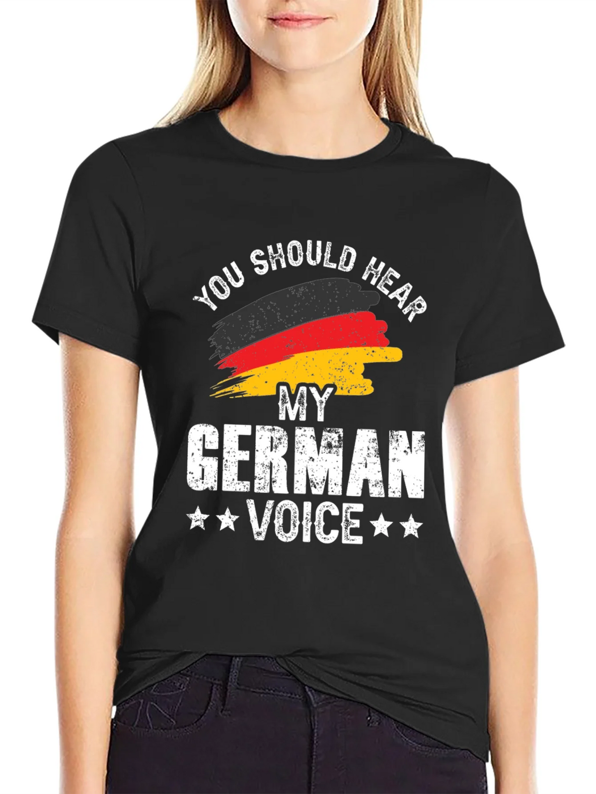 German Pride T-Shirt - You Should Hear My Voice product image 2