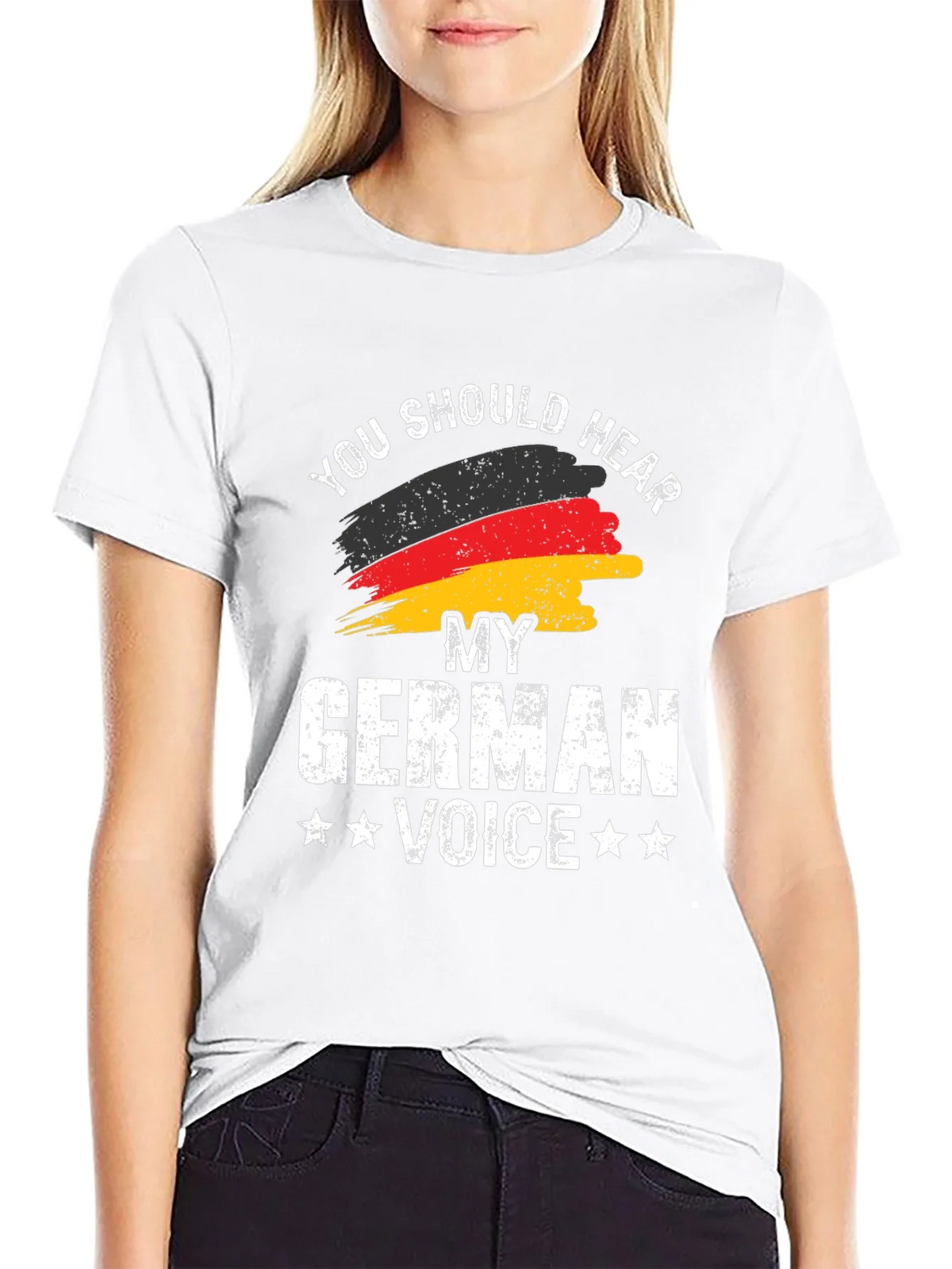 German Pride T-Shirt - You Should Hear My Voice product image 8