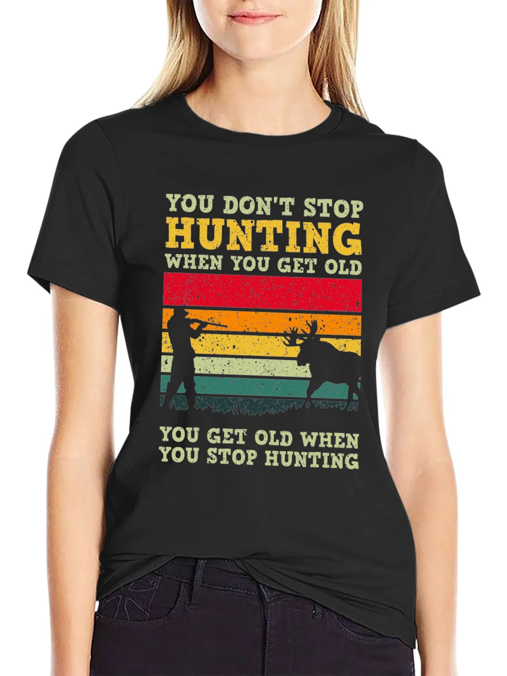 Hunting Graphic T-Shirt - You Dont Stop product image 2