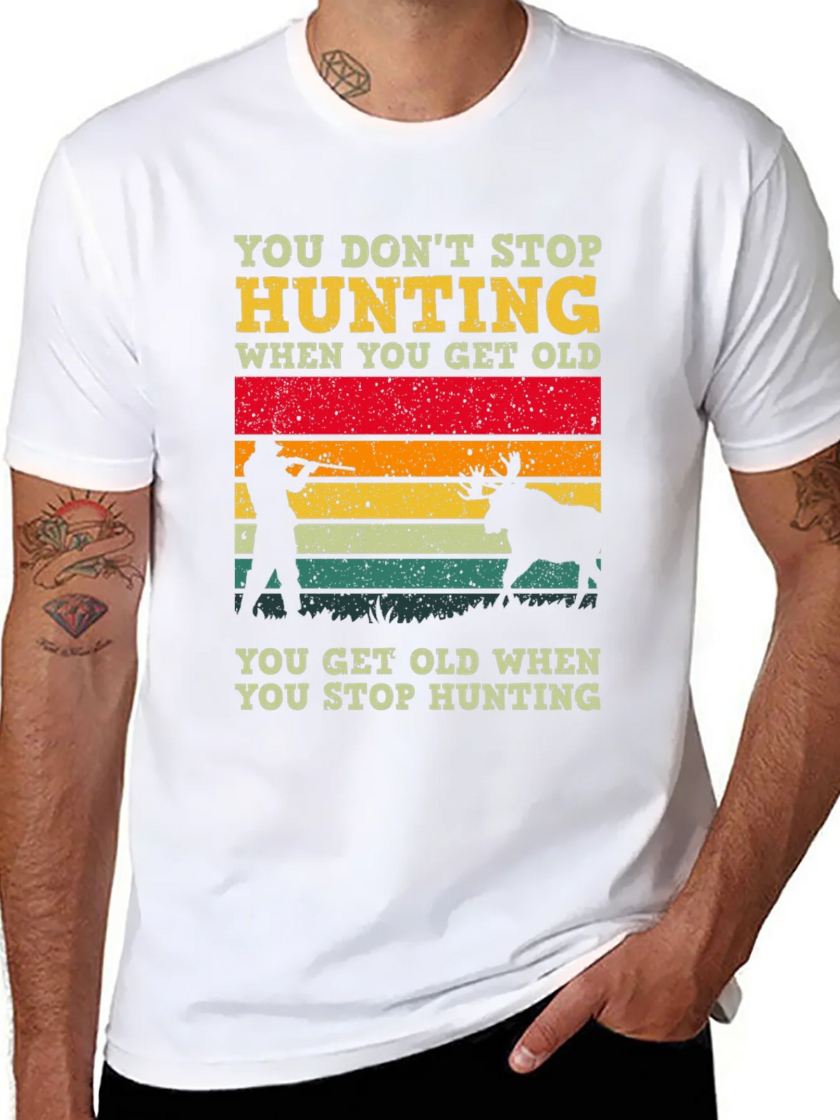 Hunting Graphic T-Shirt - You Dont Stop product image 7