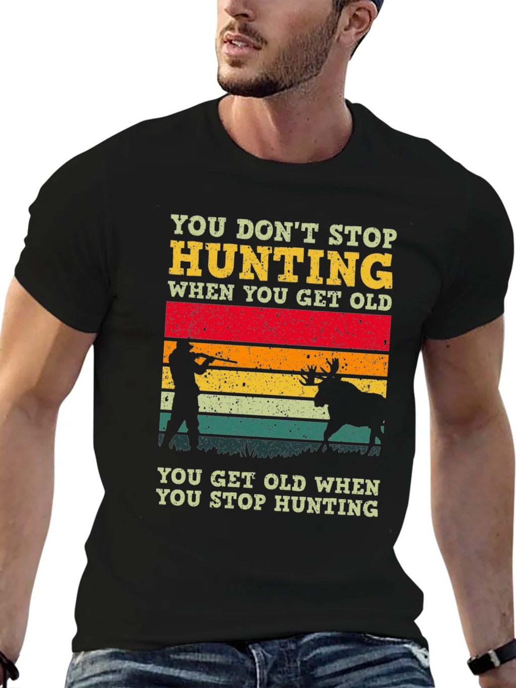 Hunting Graphic T-Shirt - You Dont Stop product image 6