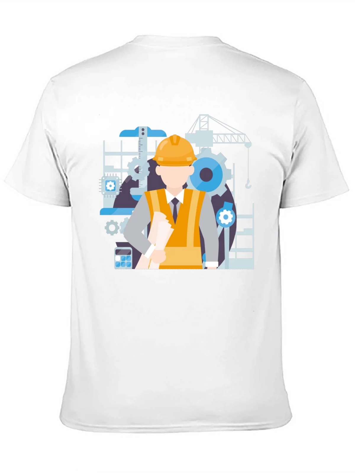 Engineer Graphic T-Shirt - Construction Theme Tee