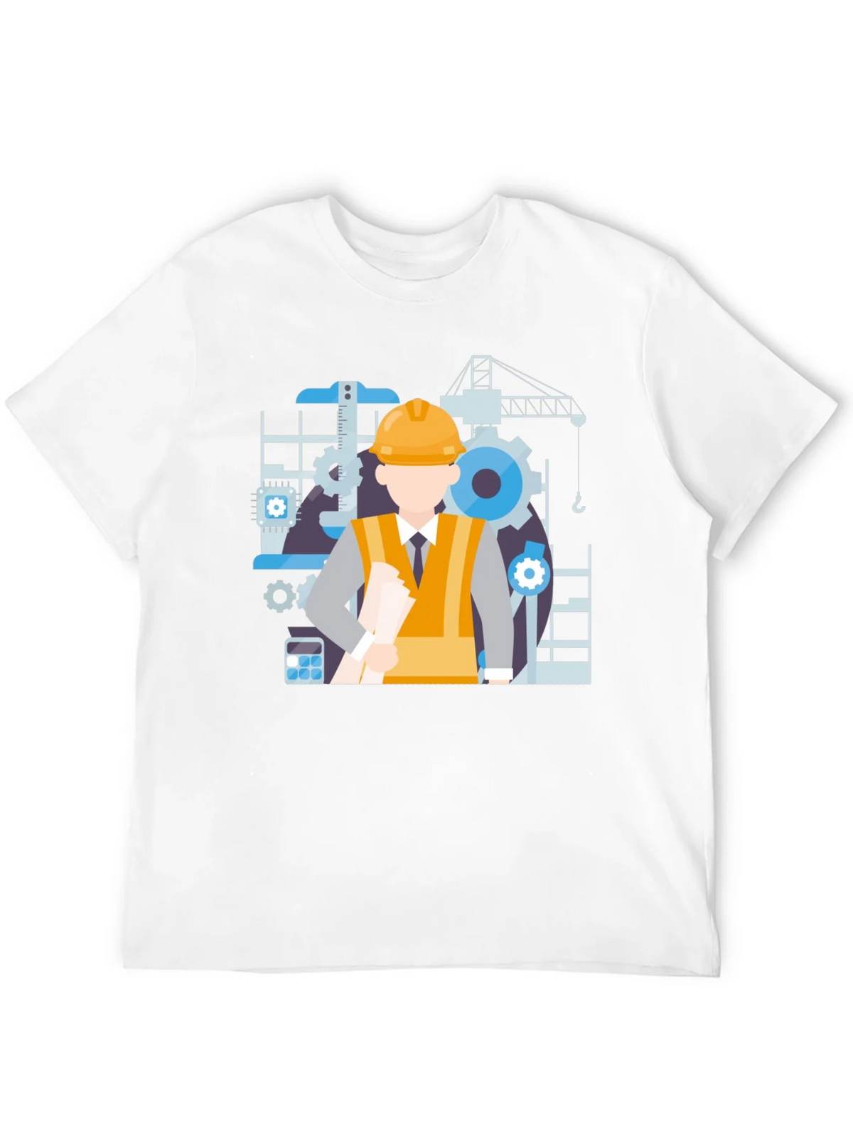 Engineer Graphic T-Shirt - Construction Theme Tee