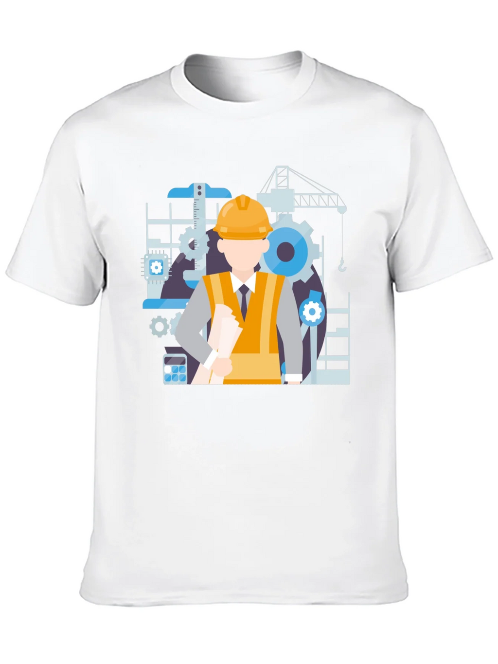 Engineer Graphic T-Shirt - Construction Theme Tee