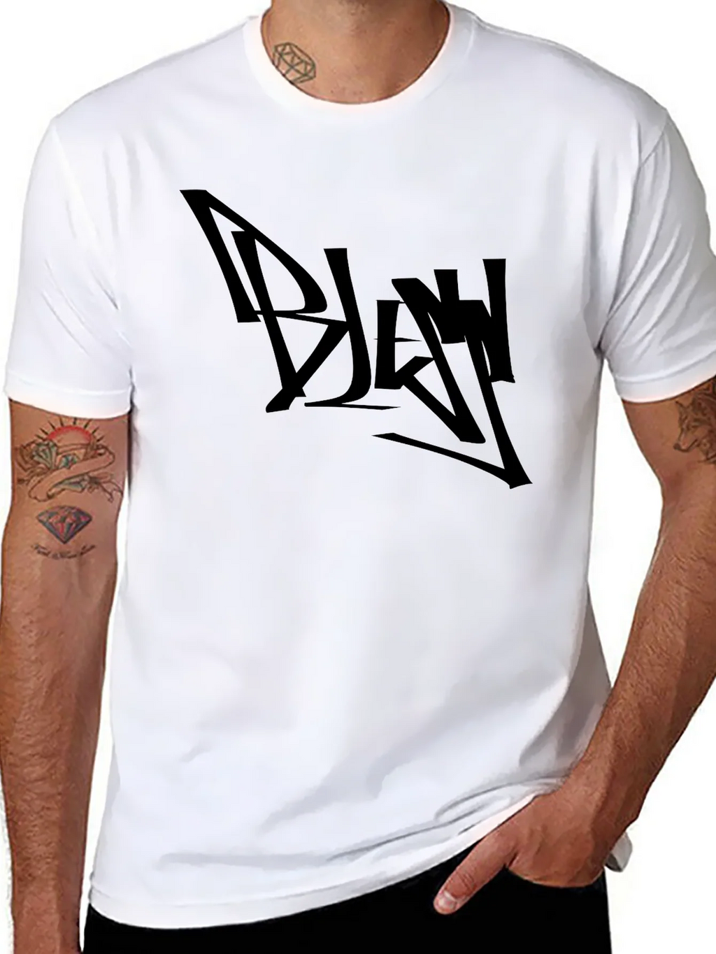 Black Blah Graphic Tee - Streetwear Style product image 7