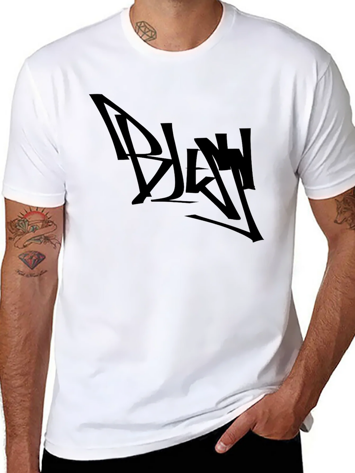 Black Blah Graphic Tee - Streetwear Style product image 7