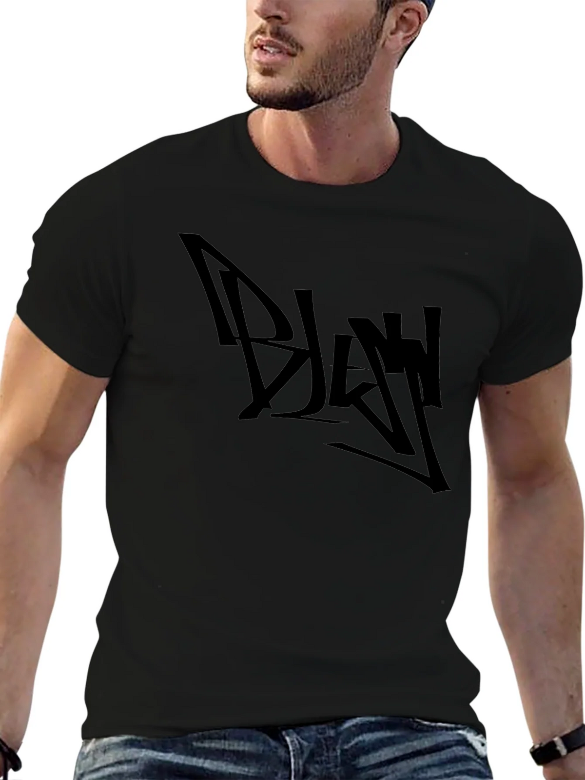 Black Blah Graphic Tee - Streetwear Style product image 6