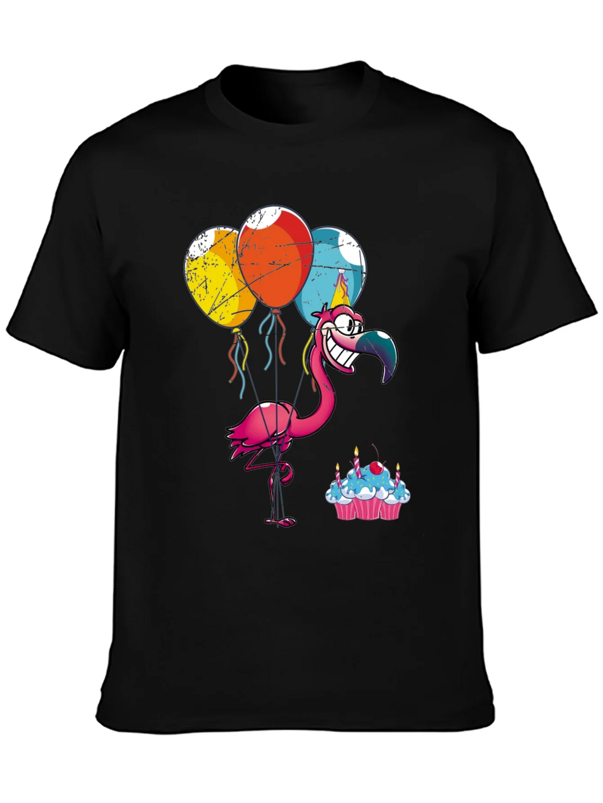 Party Flamingo T-Shirt: Birthday Celebration Tee product image 3