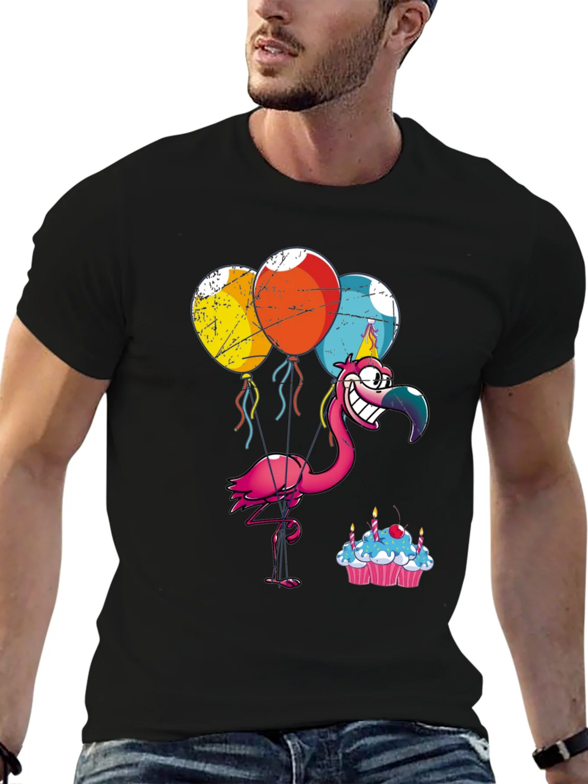 Party Flamingo T-Shirt: Birthday Celebration Tee product image 6