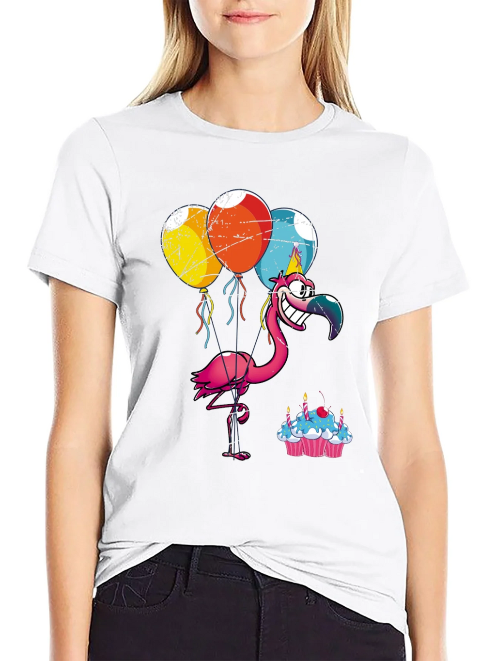 Party Flamingo T-Shirt: Birthday Celebration Tee product image 8