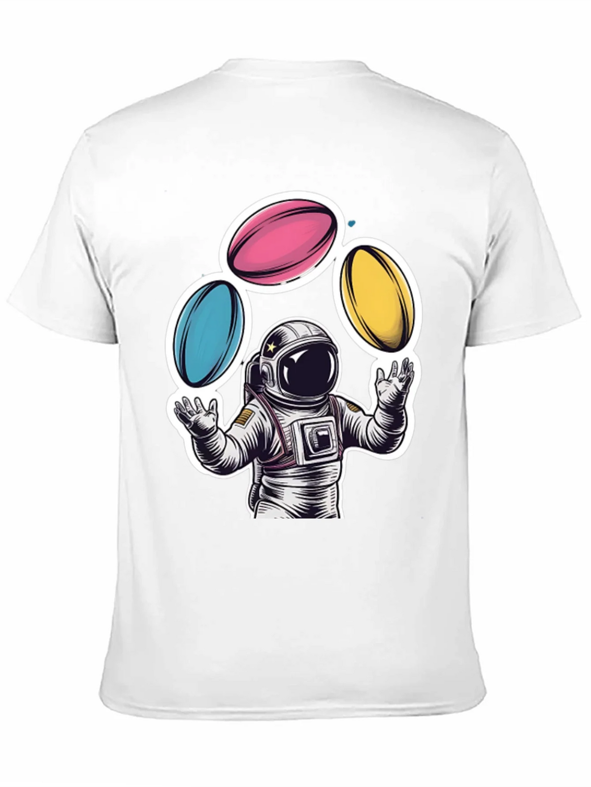 Astronaut Juggling Planets Graphic Tee product image 10