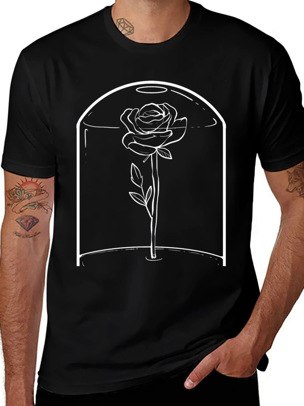 Enchanted Rose T-Shirt - Beauty and the Beast Tee product image 1