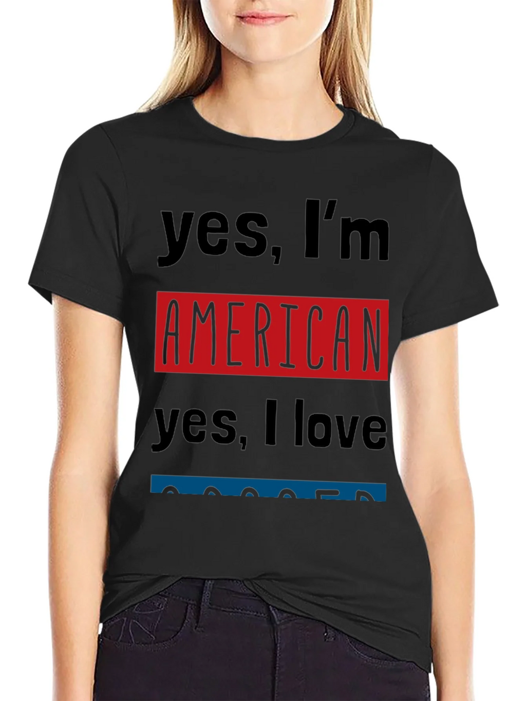 American Pride T-Shirt: Yes Im product image 2