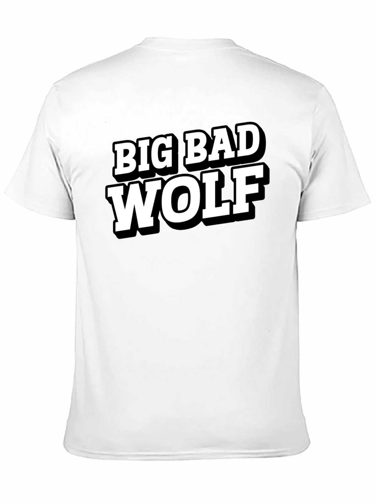 Big Bad Wolf Black Graphic T-Shirt product image 8