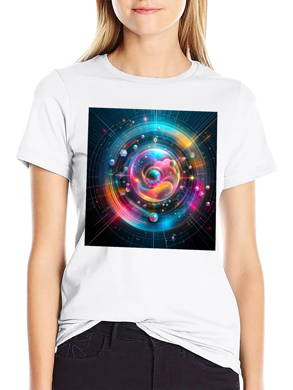 Colorful Space T-Shirt - Unique Design product image 8