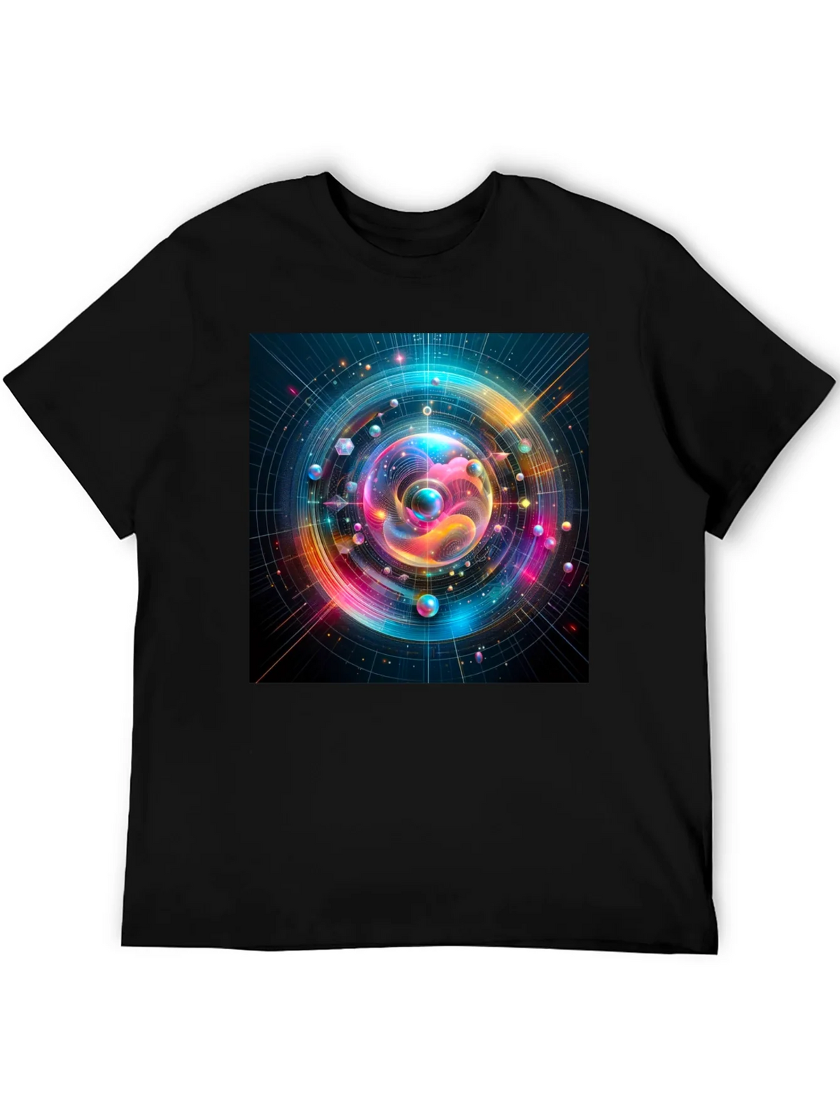 Colorful Space T-Shirt - Unique Design product image 5