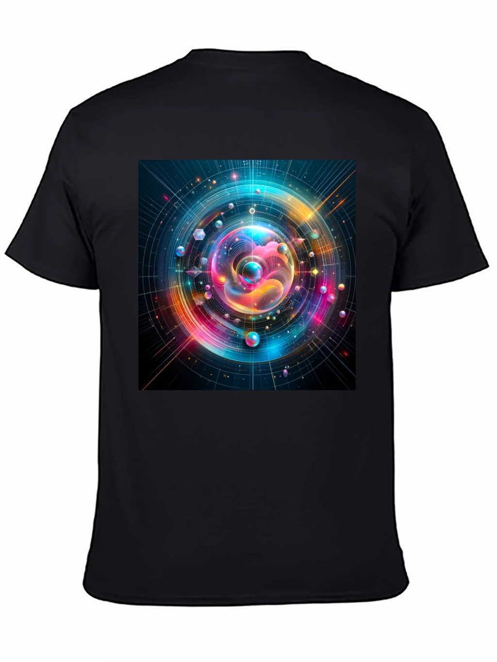 Colorful Space T-Shirt - Unique Design product image 4