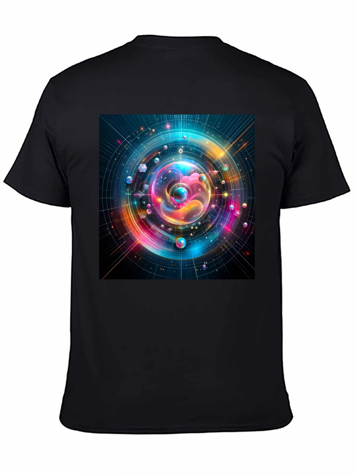 Colorful Space T-Shirt - Unique Design product image 4