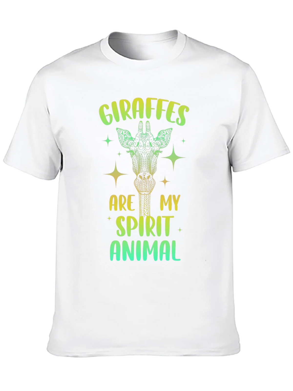 Giraffe Spirit Animal Graphic Tee product image 9