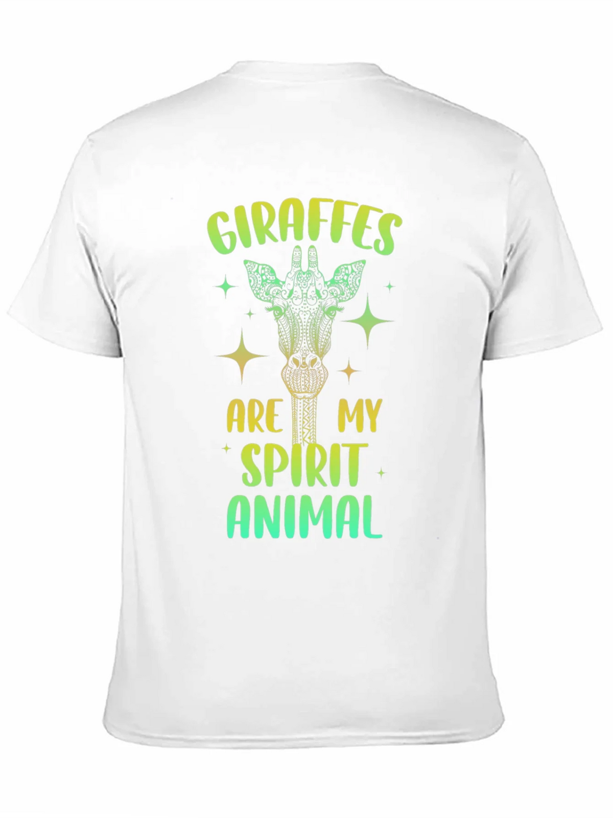 Giraffe Spirit Animal Graphic Tee product image 10