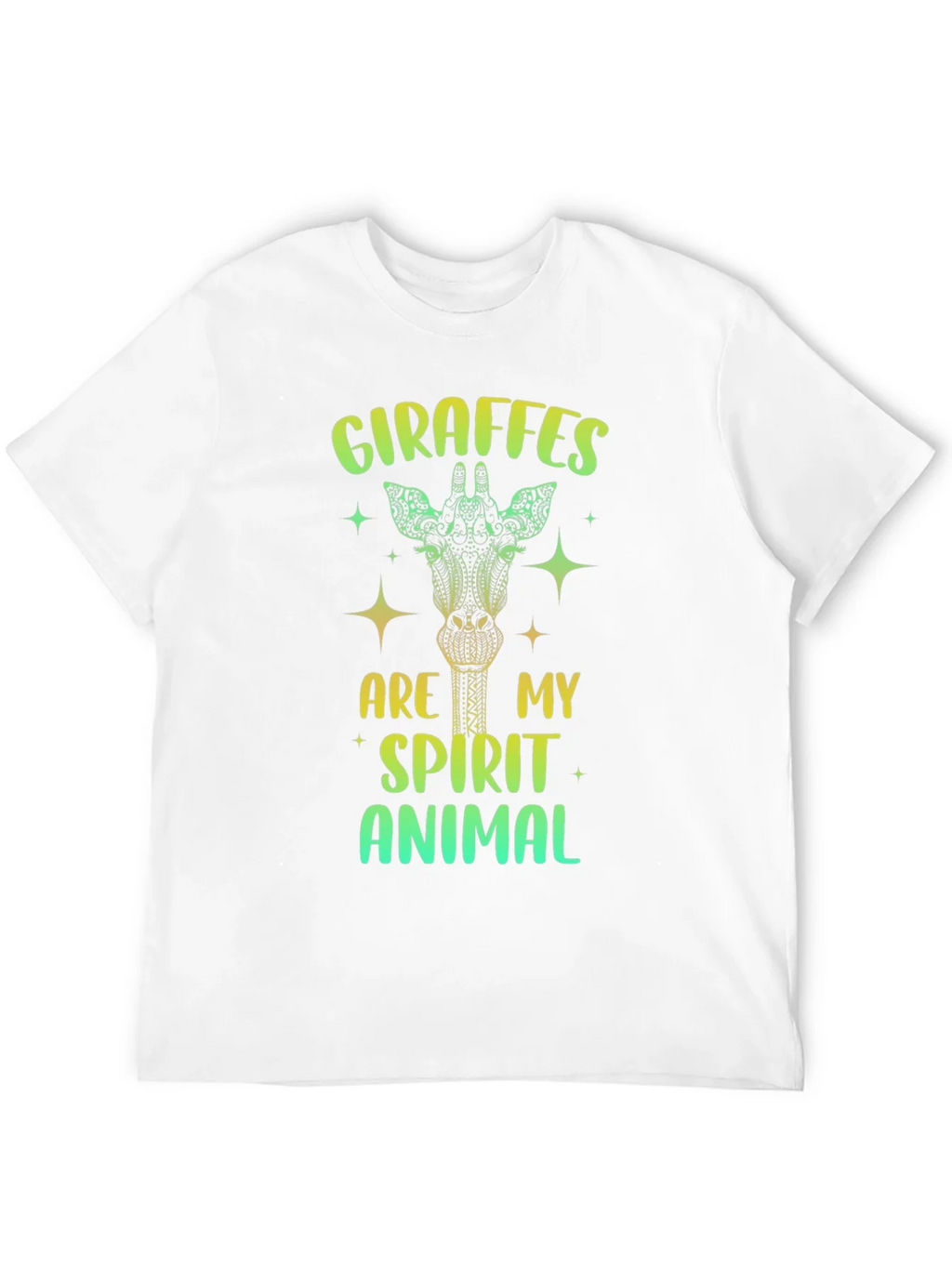 Giraffe Spirit Animal Graphic Tee product image 11