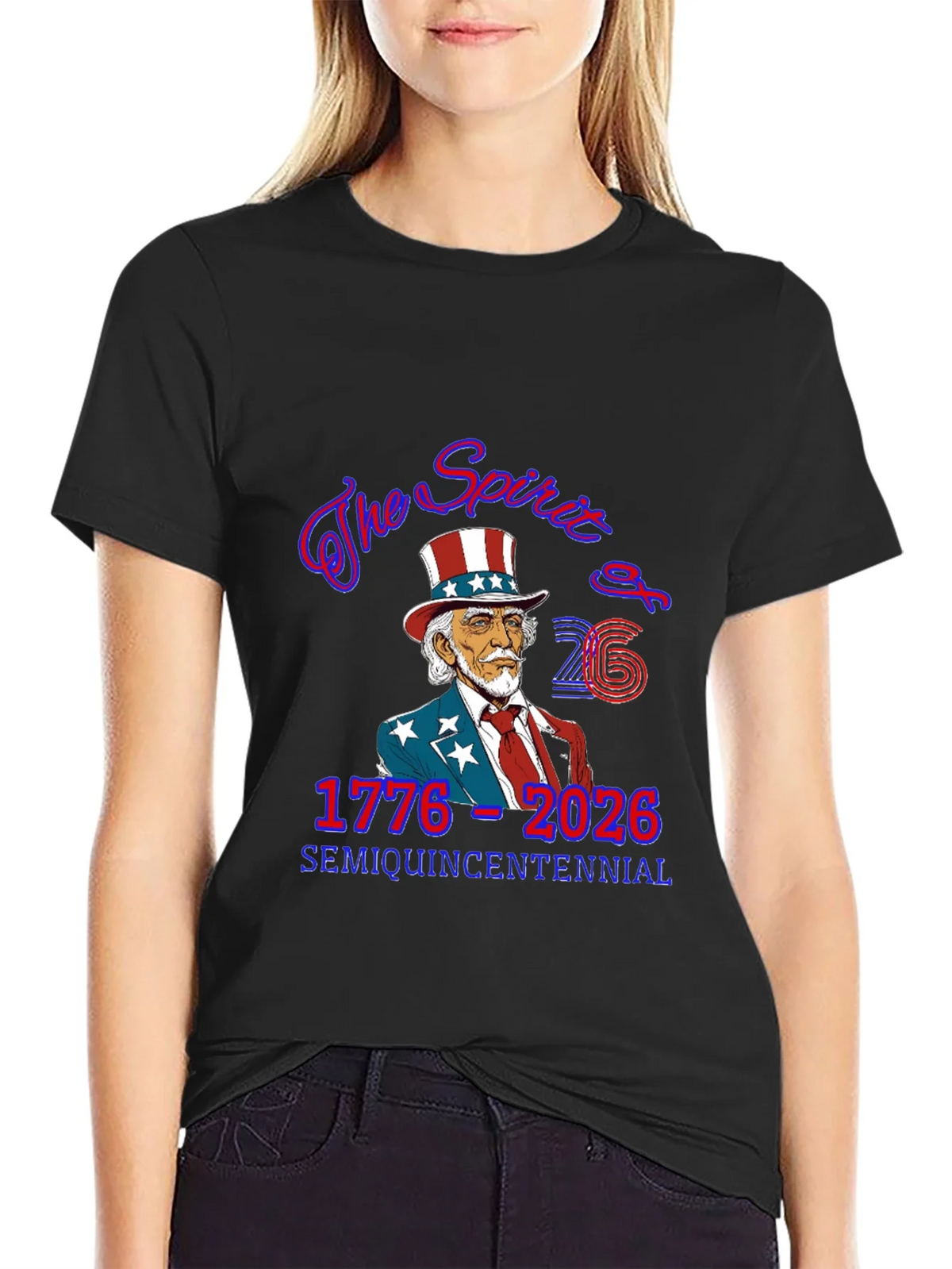 Semi-Quincentennial USA Patriotic T-Shirt product image 2